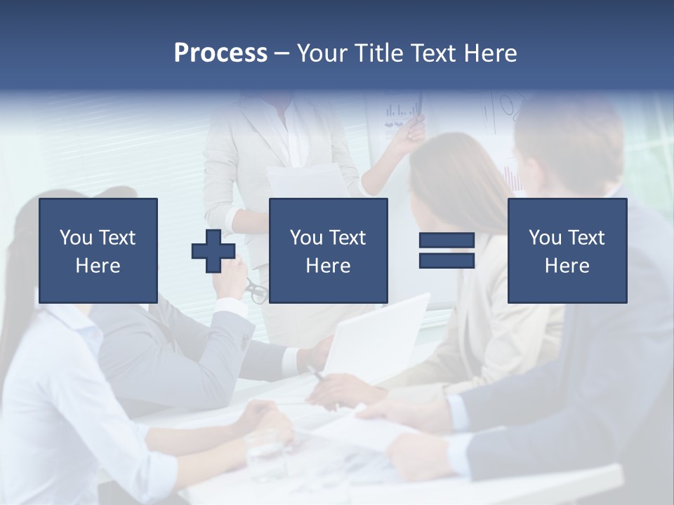 Group Of Objects White Background Tenderloin PowerPoint Template