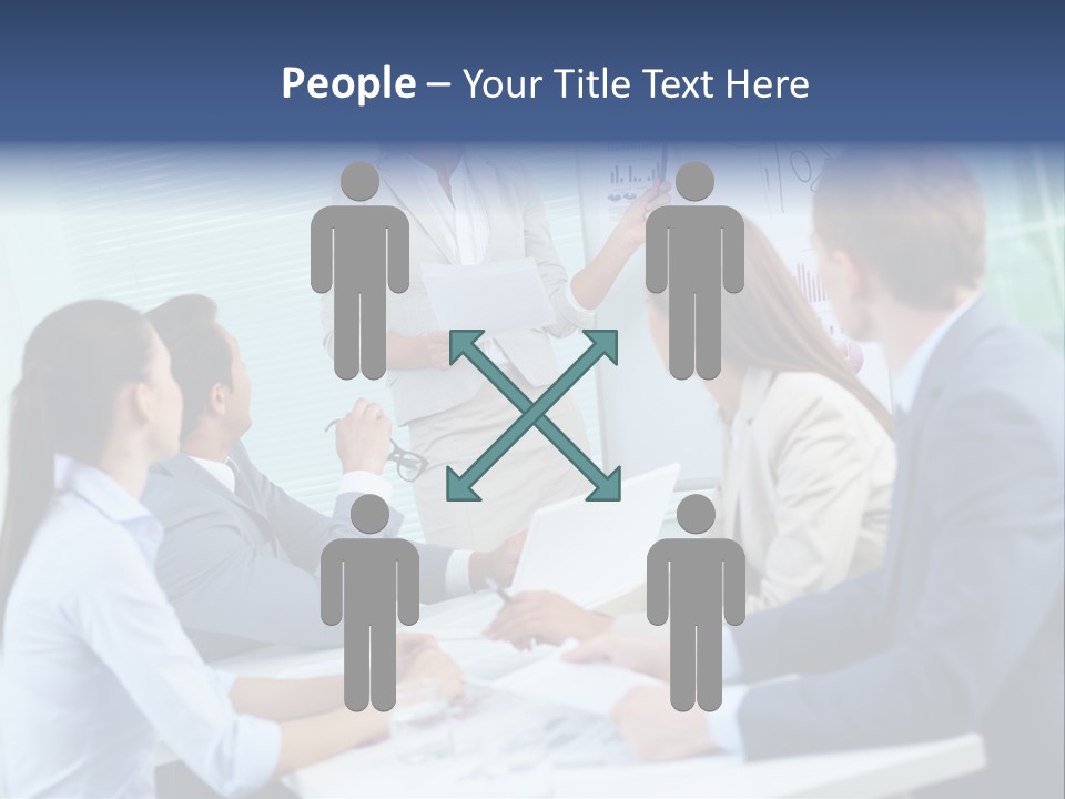 Group Of Objects White Background Tenderloin PowerPoint Template