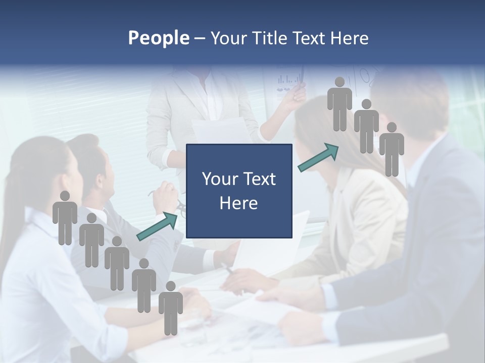 Group Of Objects White Background Tenderloin PowerPoint Template