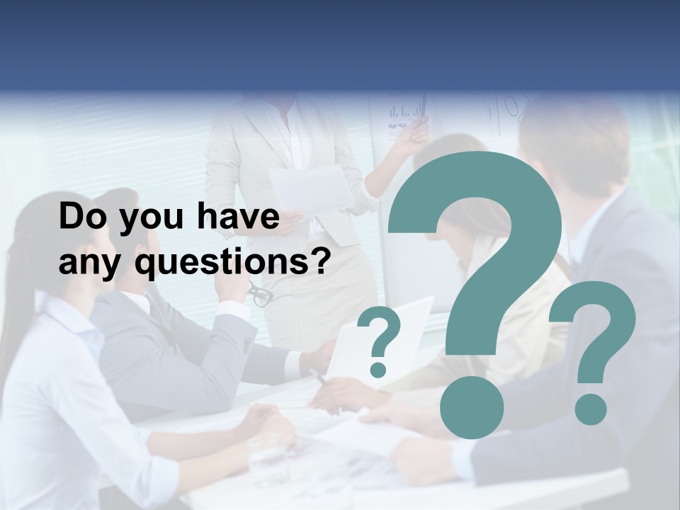 Group Of Objects White Background Tenderloin PowerPoint Template