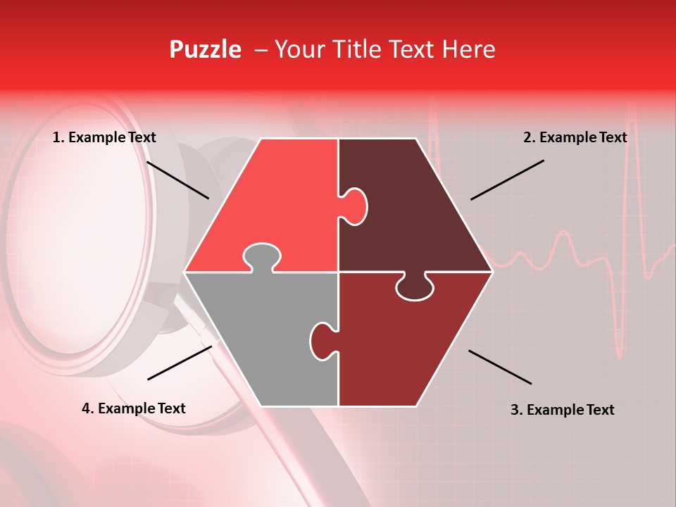 Wellness Heart Tool PowerPoint Template