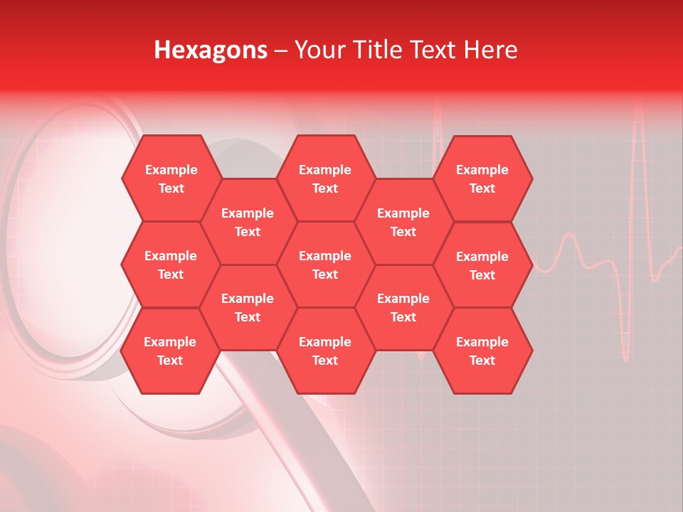 Wellness Heart Tool PowerPoint Template