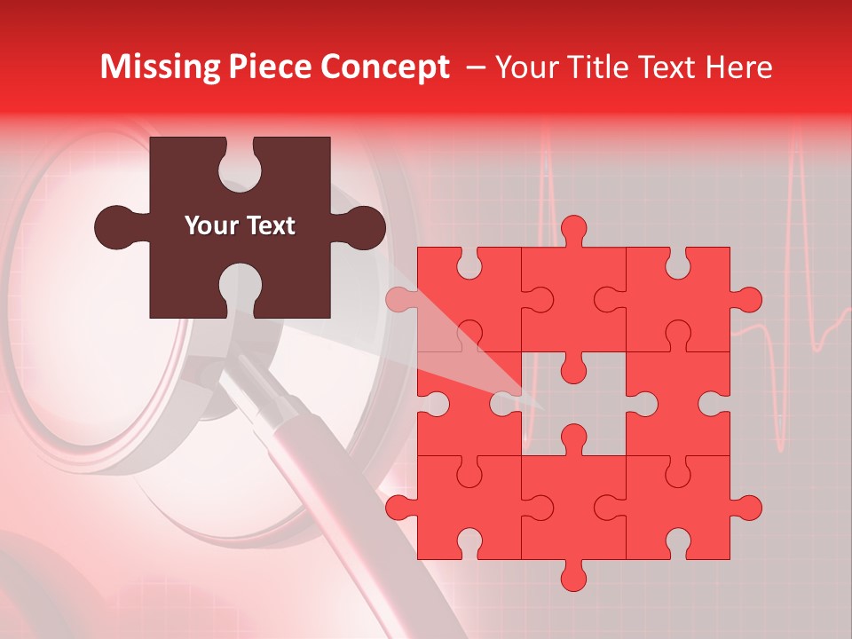 Wellness Heart Tool PowerPoint Template