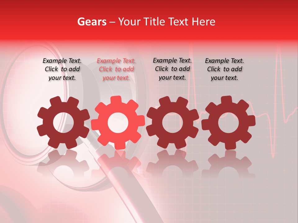 Wellness Heart Tool PowerPoint Template