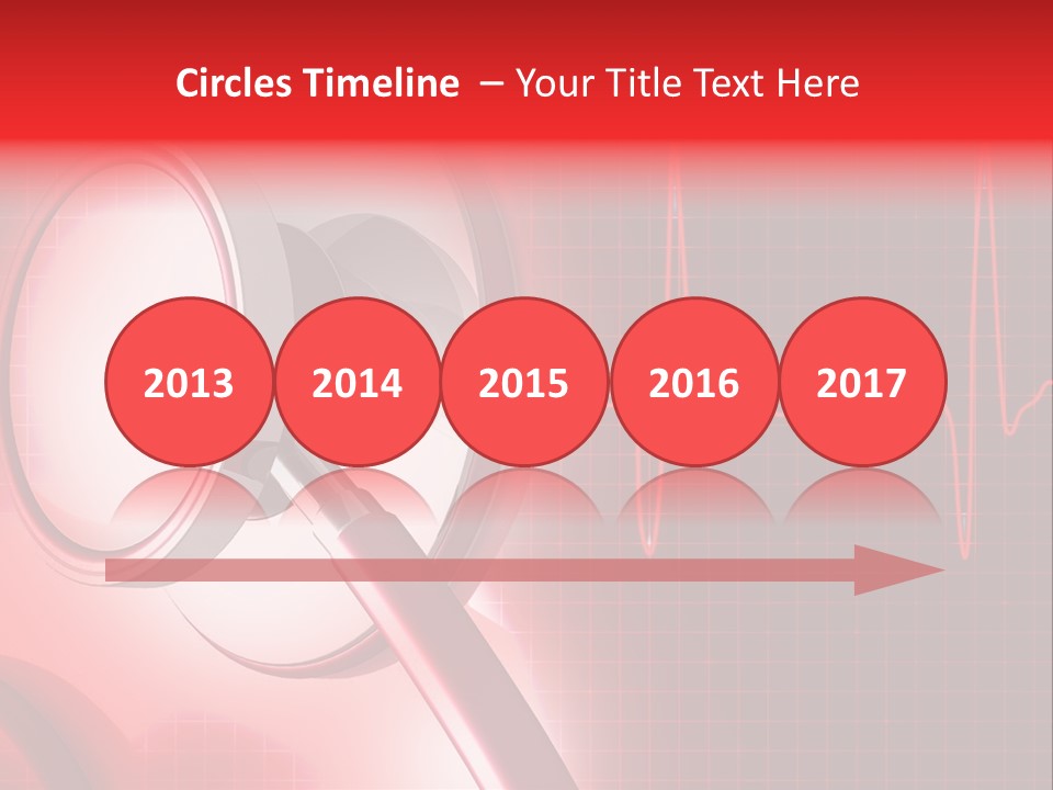 Wellness Heart Tool PowerPoint Template