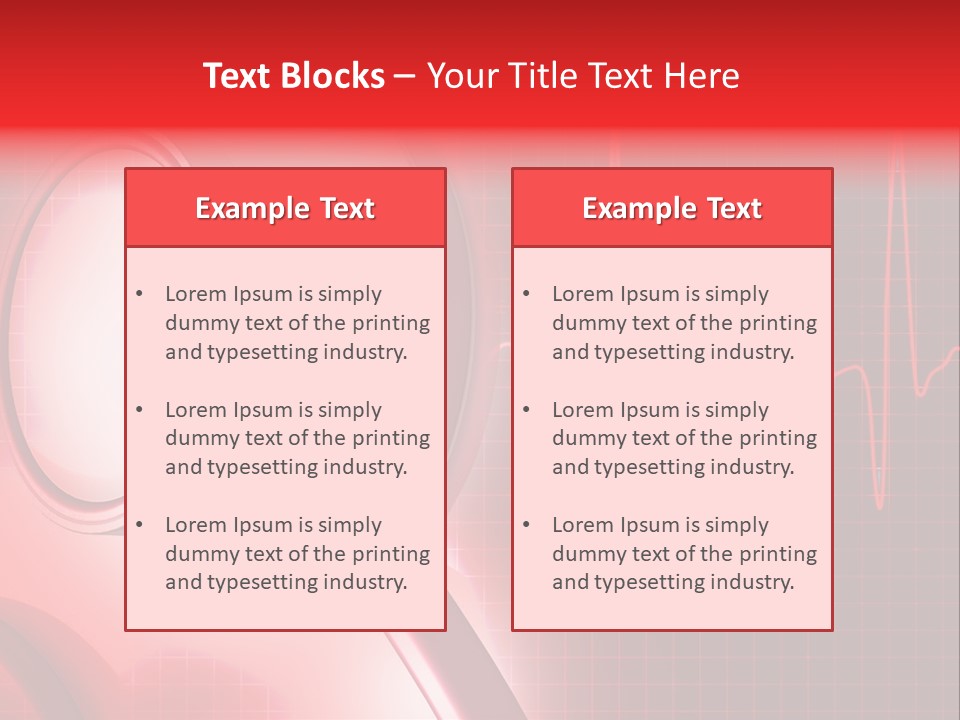 Wellness Heart Tool PowerPoint Template