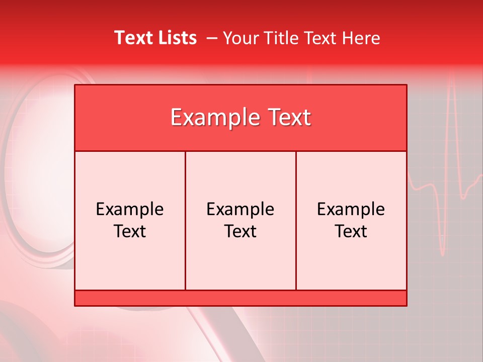 Wellness Heart Tool PowerPoint Template