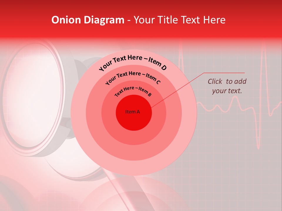 Wellness Heart Tool PowerPoint Template