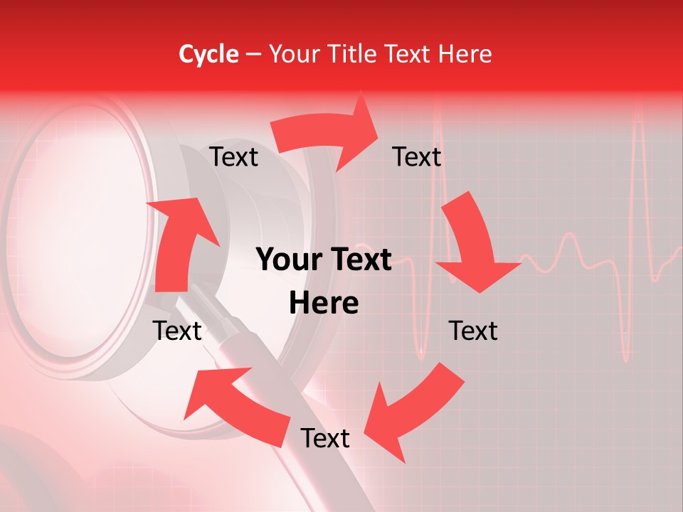 Wellness Heart Tool PowerPoint Template
