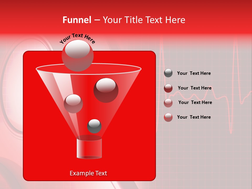 Wellness Heart Tool PowerPoint Template