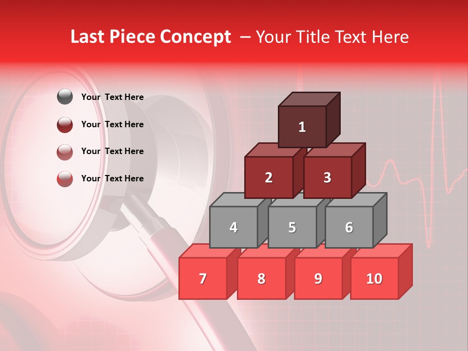 Wellness Heart Tool PowerPoint Template