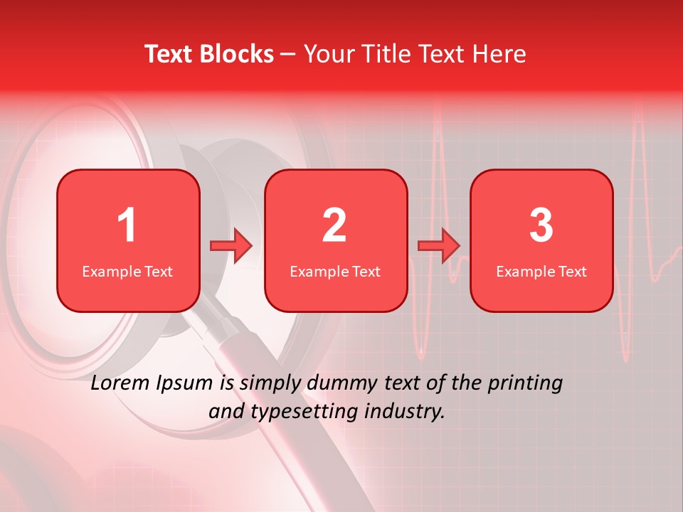 Wellness Heart Tool PowerPoint Template