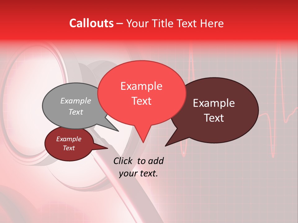 Wellness Heart Tool PowerPoint Template
