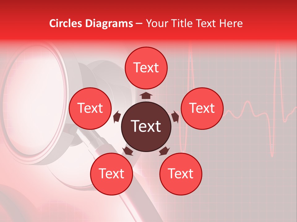 Wellness Heart Tool PowerPoint Template