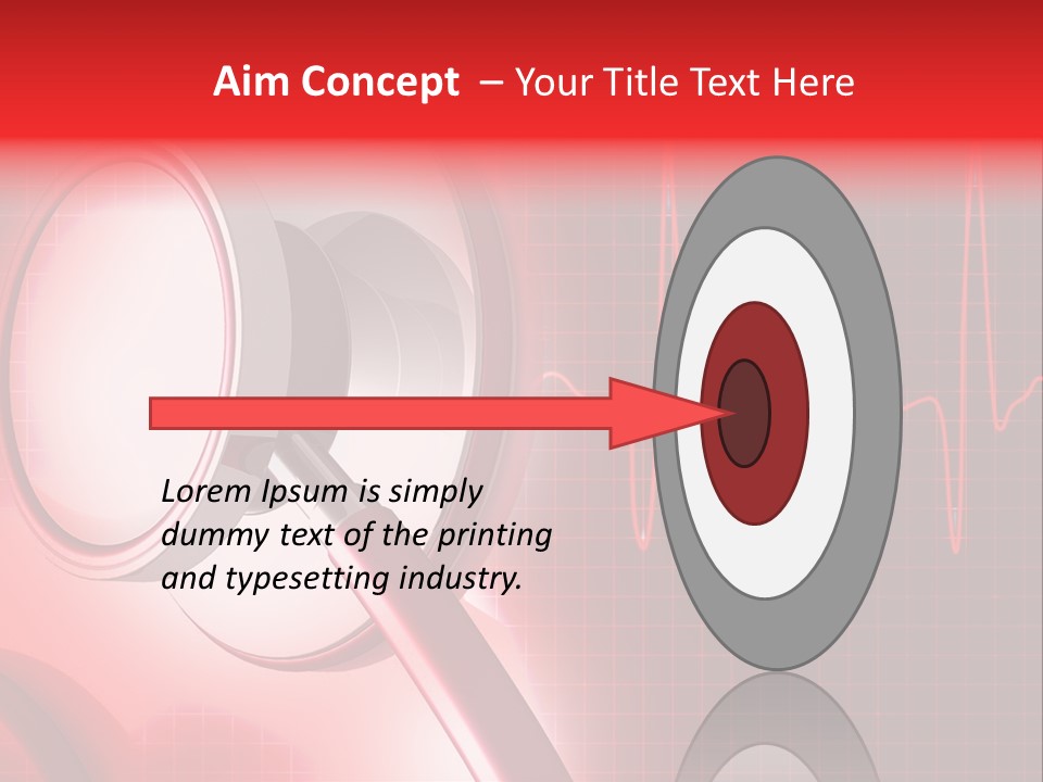 Wellness Heart Tool PowerPoint Template