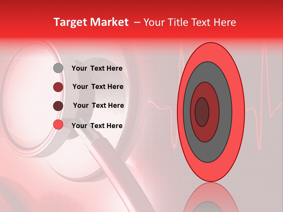 Wellness Heart Tool PowerPoint Template