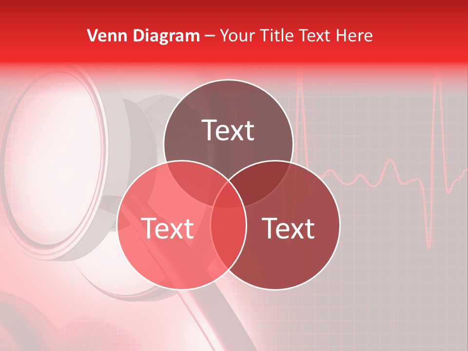 Wellness Heart Tool PowerPoint Template