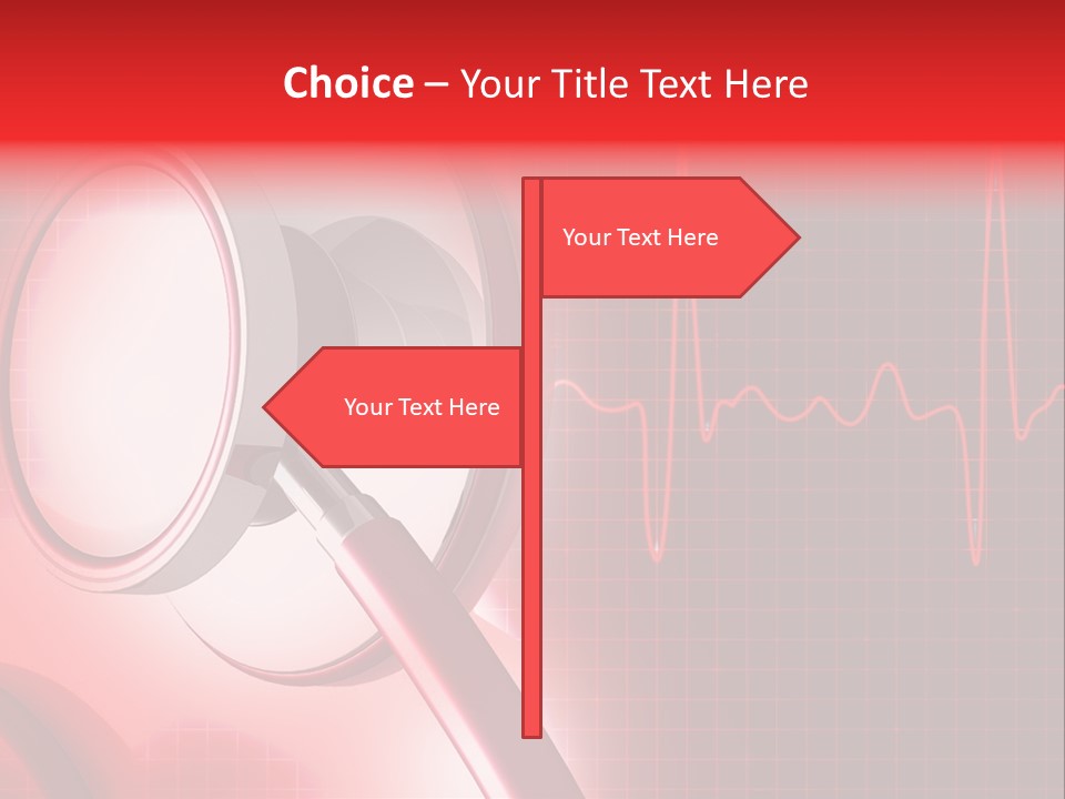 Wellness Heart Tool PowerPoint Template