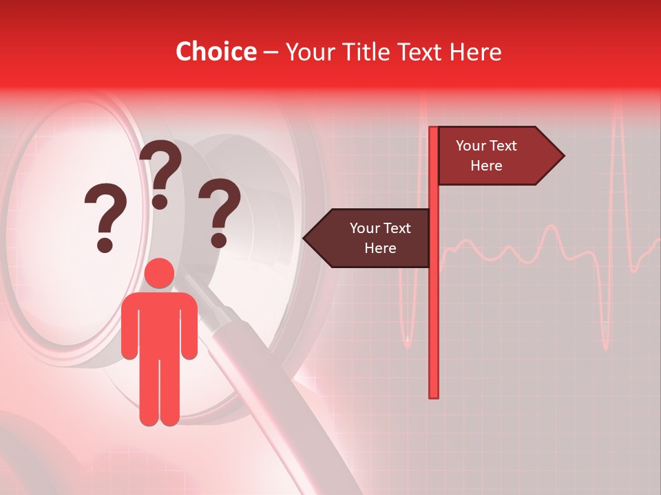 Wellness Heart Tool PowerPoint Template