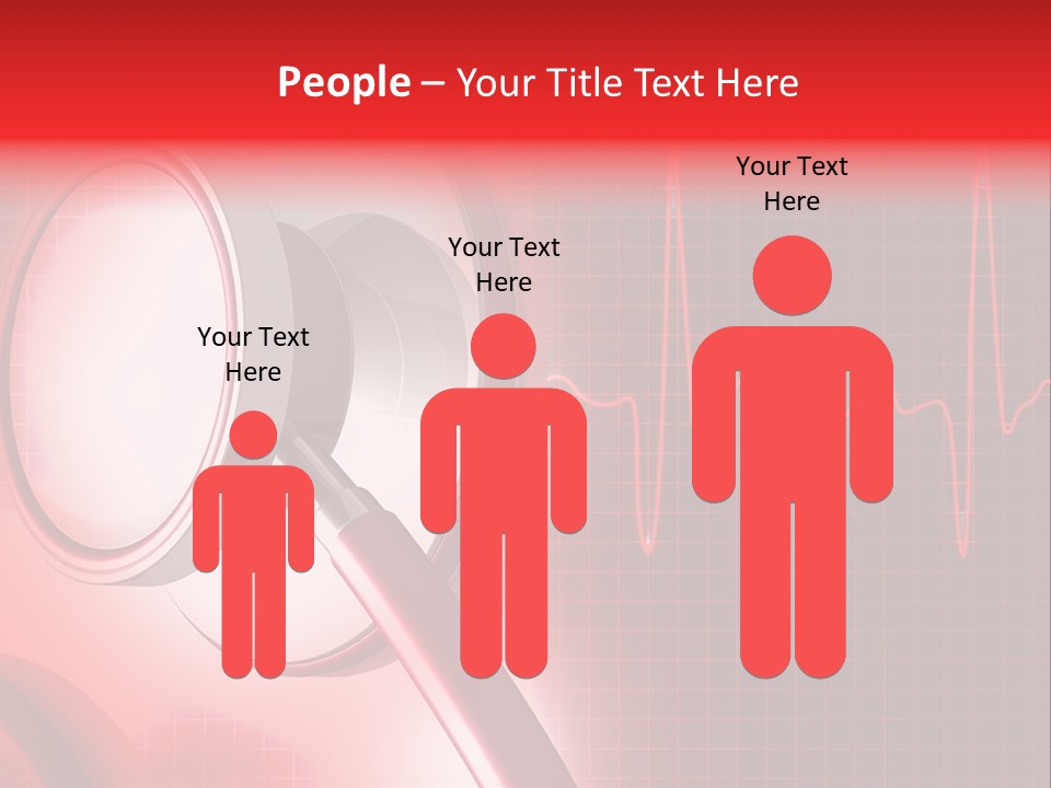 Wellness Heart Tool PowerPoint Template