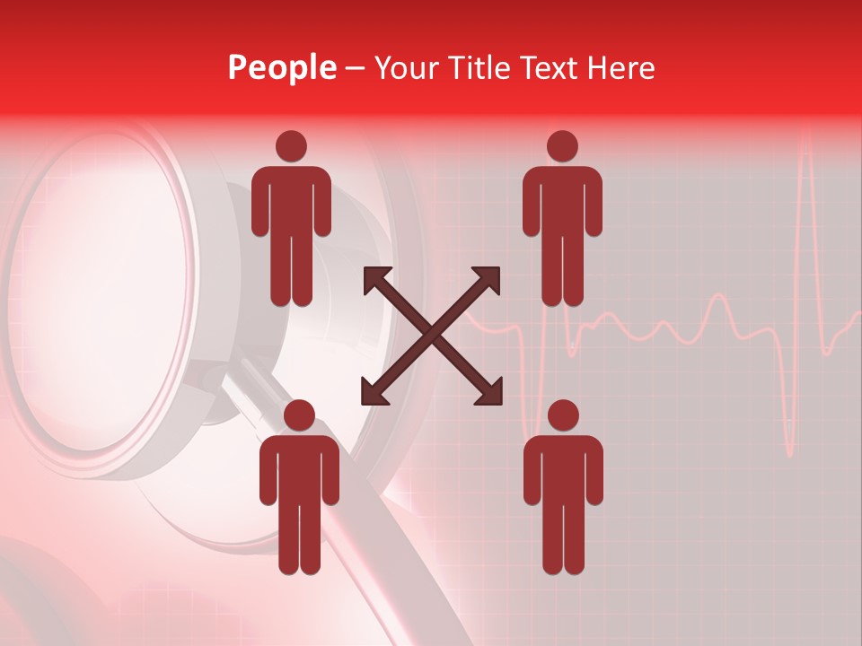 Wellness Heart Tool PowerPoint Template