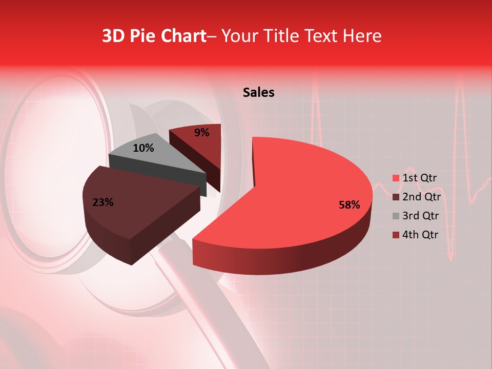 Wellness Heart Tool PowerPoint Template