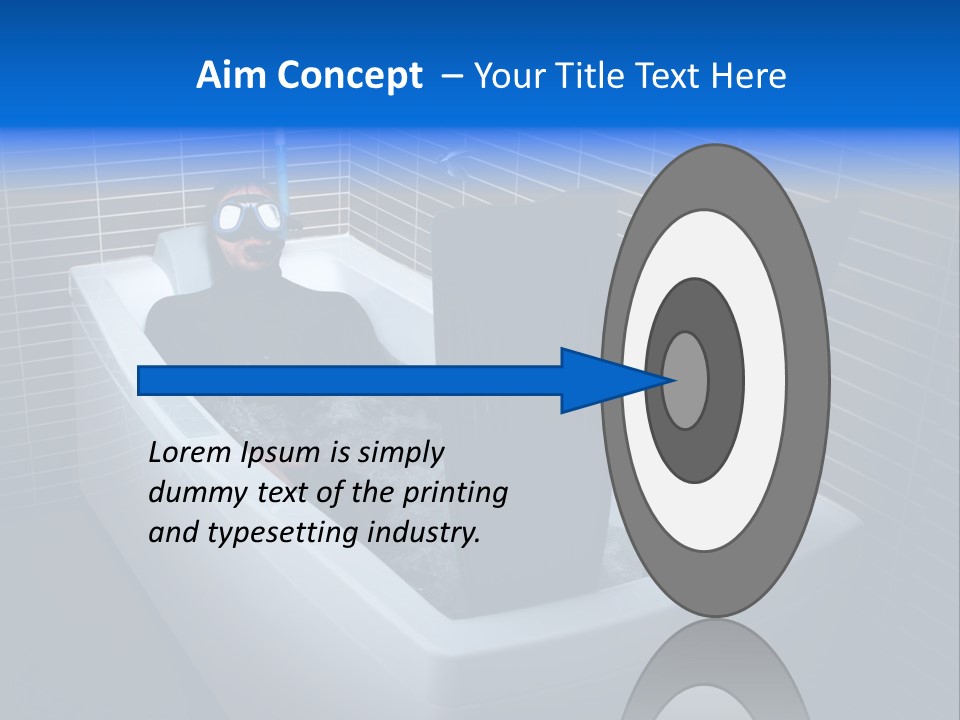 Tourism Health Care Wellness PowerPoint Template