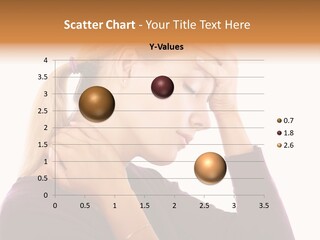 Stressed Caucasian Pain PowerPoint Template