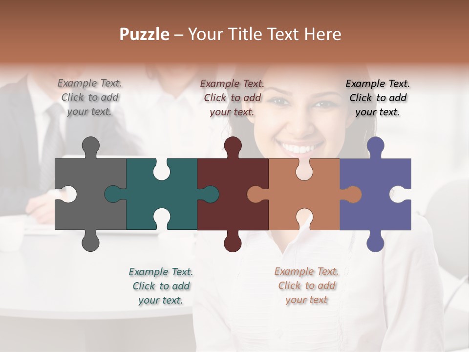 Office Staff Executive PowerPoint Template