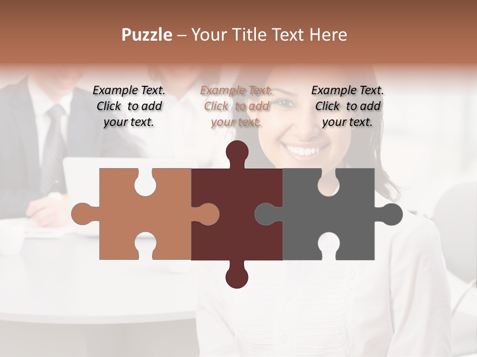 Office Staff Executive PowerPoint Template