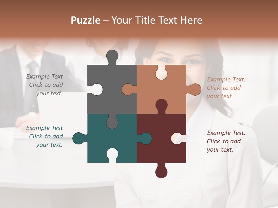 Office Staff Executive PowerPoint Template