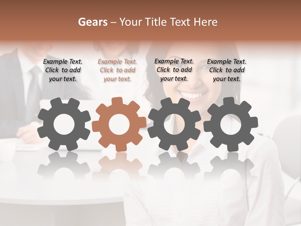 Office Staff Executive PowerPoint Template