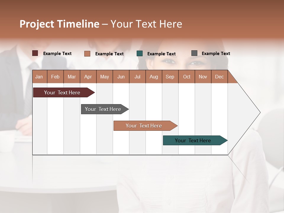 Office Staff Executive PowerPoint Template