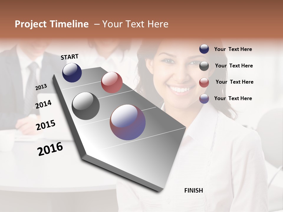 Office Staff Executive PowerPoint Template
