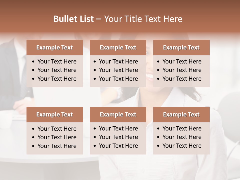 Office Staff Executive PowerPoint Template