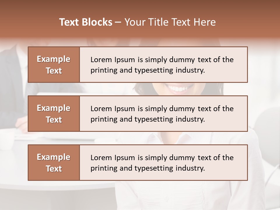 Office Staff Executive PowerPoint Template