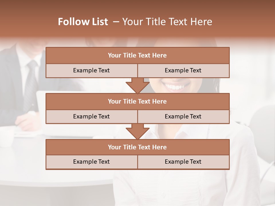 Office Staff Executive PowerPoint Template