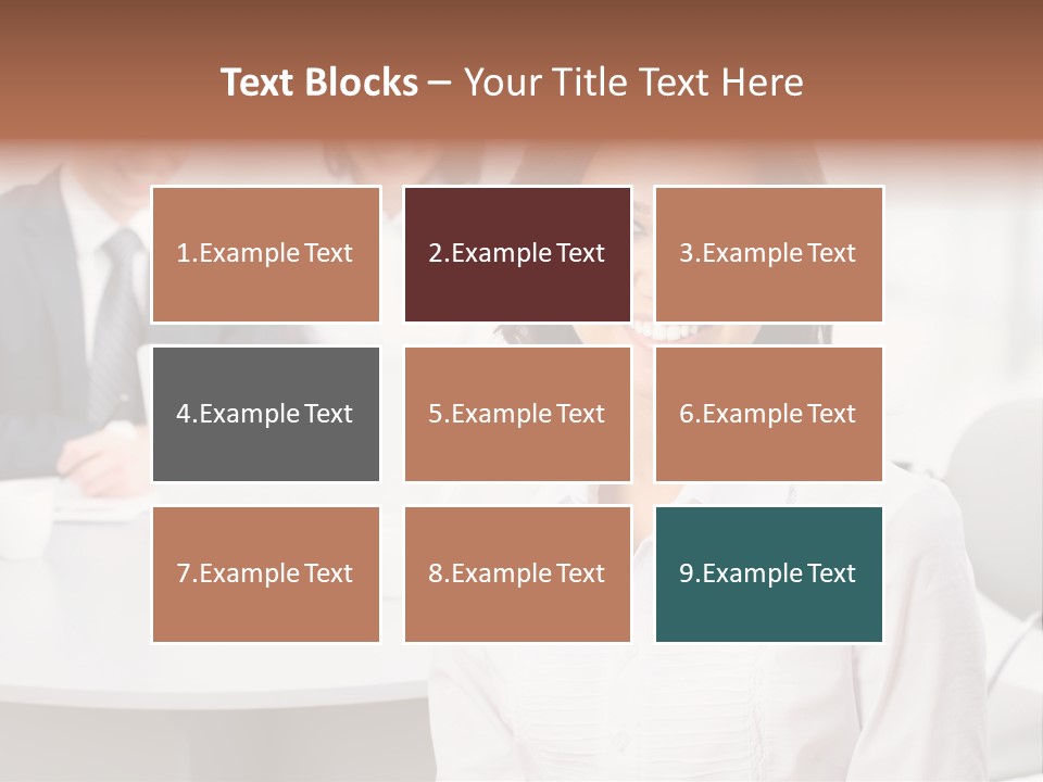 Office Staff Executive PowerPoint Template