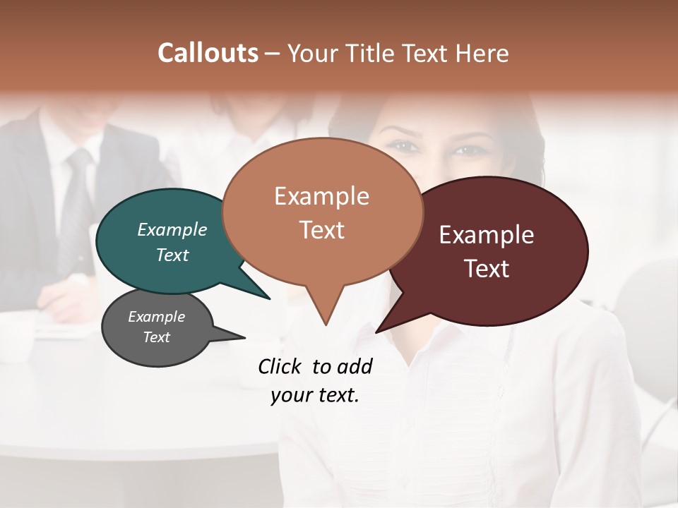 Office Staff Executive PowerPoint Template