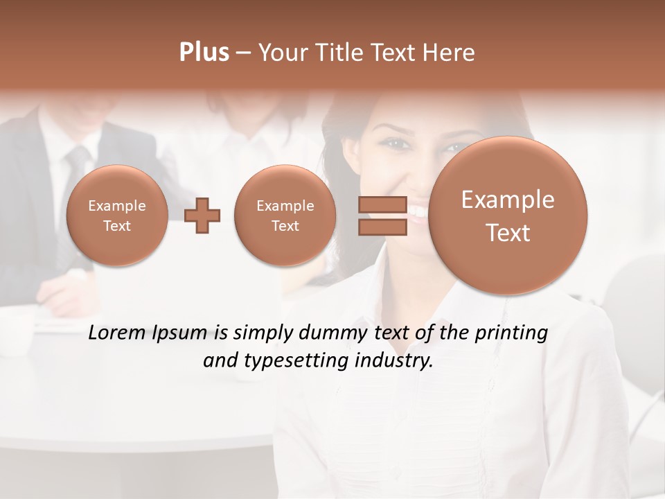 Office Staff Executive PowerPoint Template