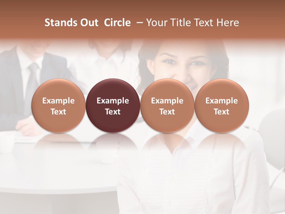 Office Staff Executive PowerPoint Template