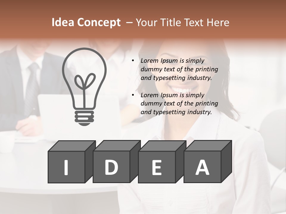 Office Staff Executive PowerPoint Template