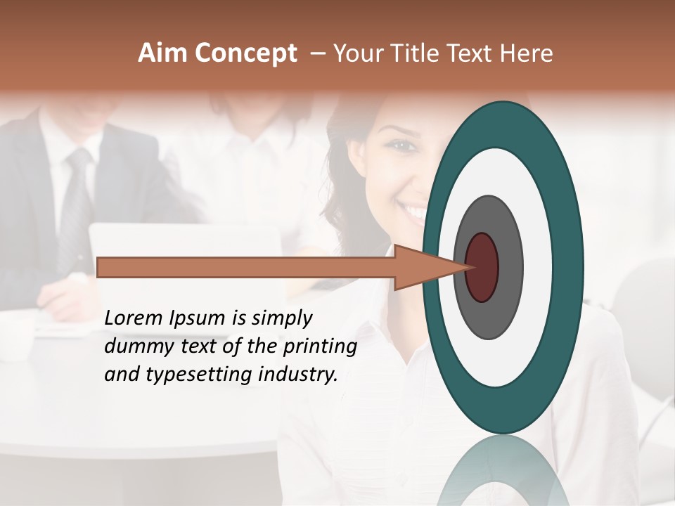 Office Staff Executive PowerPoint Template