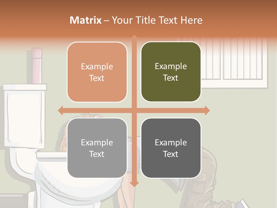 Vomiting Unhappy Clipart PowerPoint Template