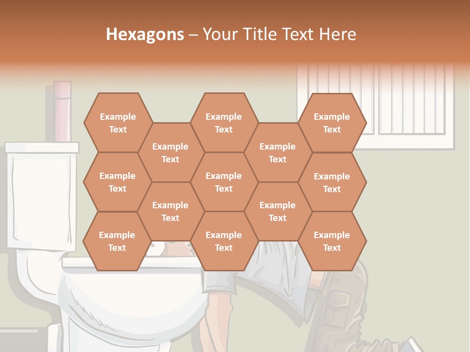 Vomiting Unhappy Clipart PowerPoint Template