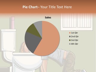 Vomiting Unhappy Clipart PowerPoint Template