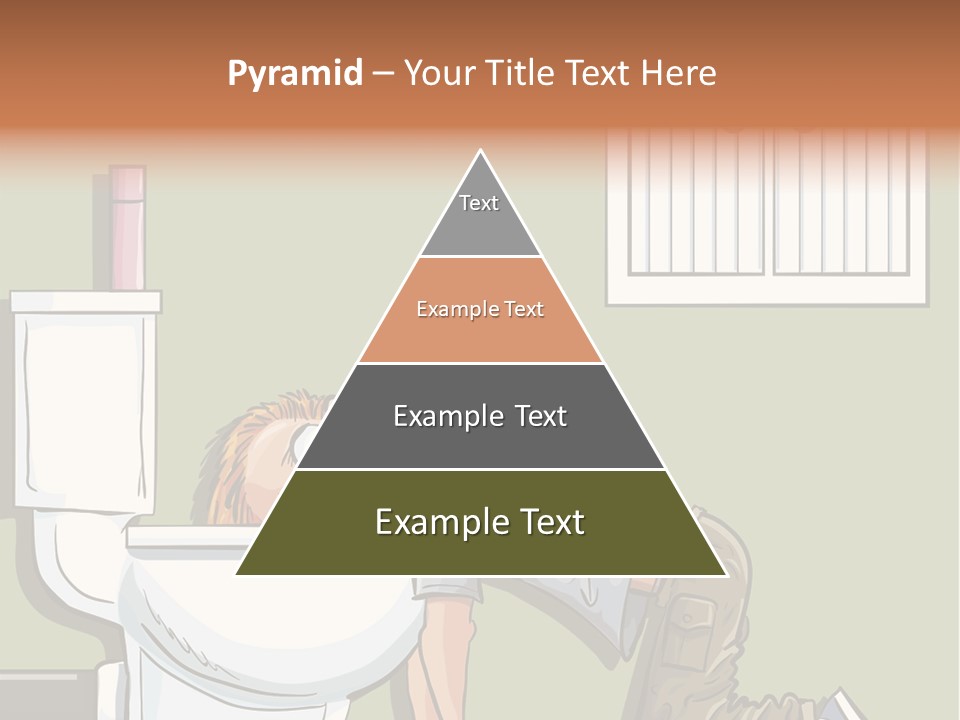 Vomiting Unhappy Clipart PowerPoint Template