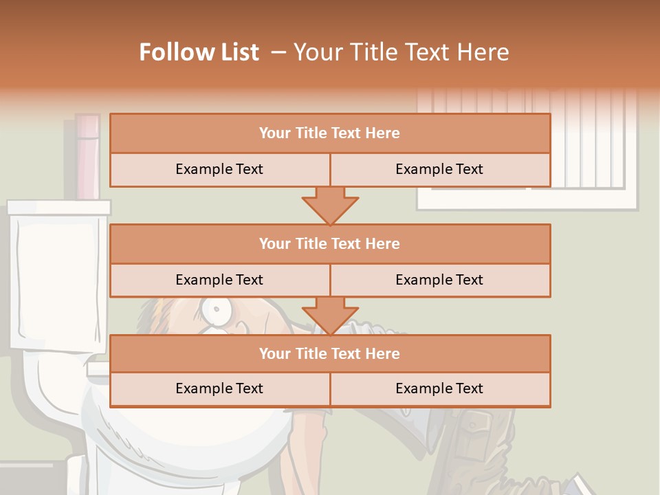Vomiting Unhappy Clipart PowerPoint Template