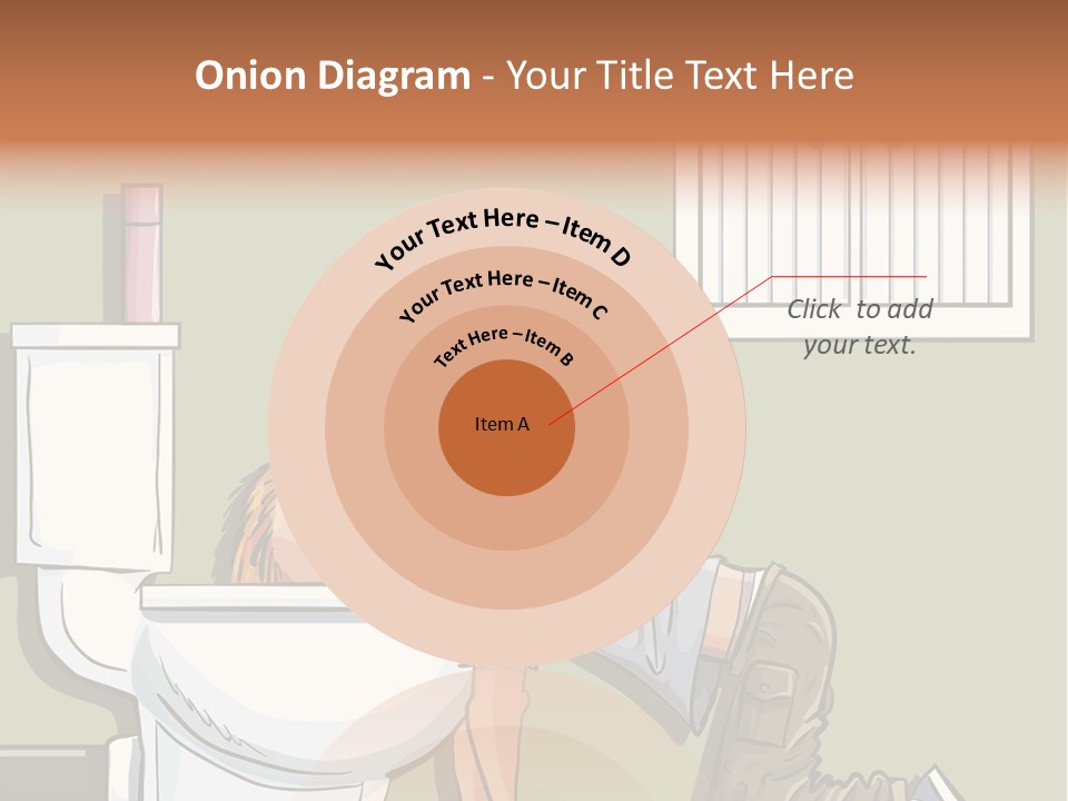 Vomiting Unhappy Clipart PowerPoint Template