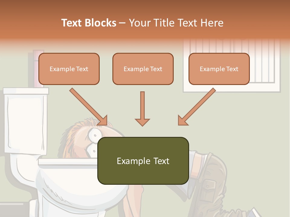 Vomiting Unhappy Clipart PowerPoint Template